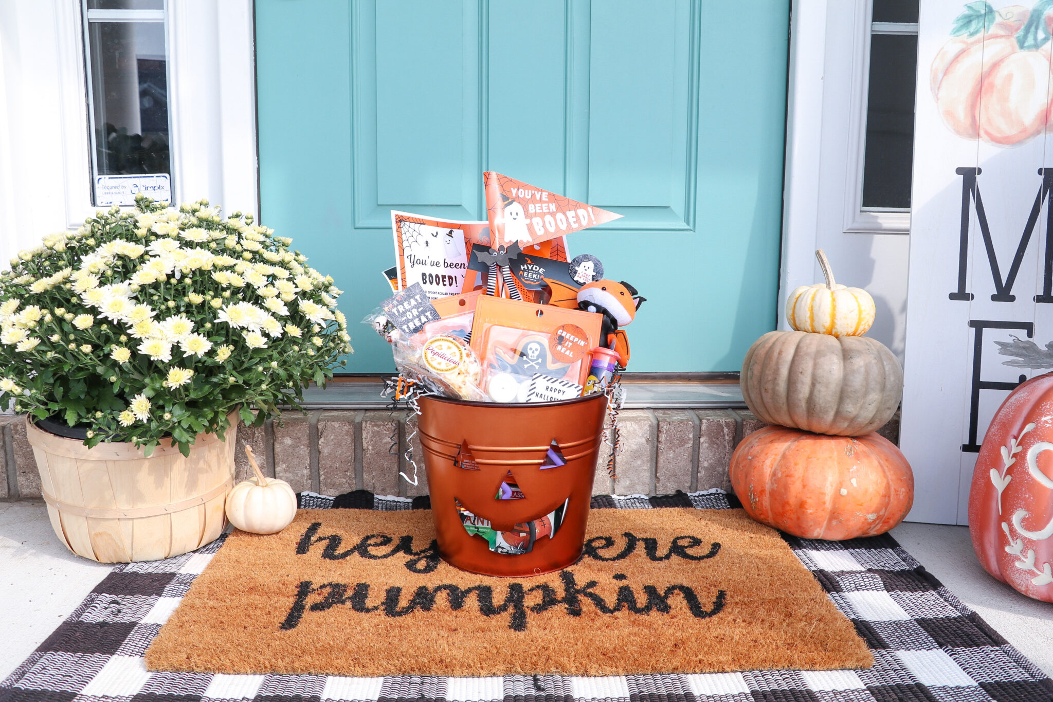 You've Been BOOED Basket Ideas With Free Printables