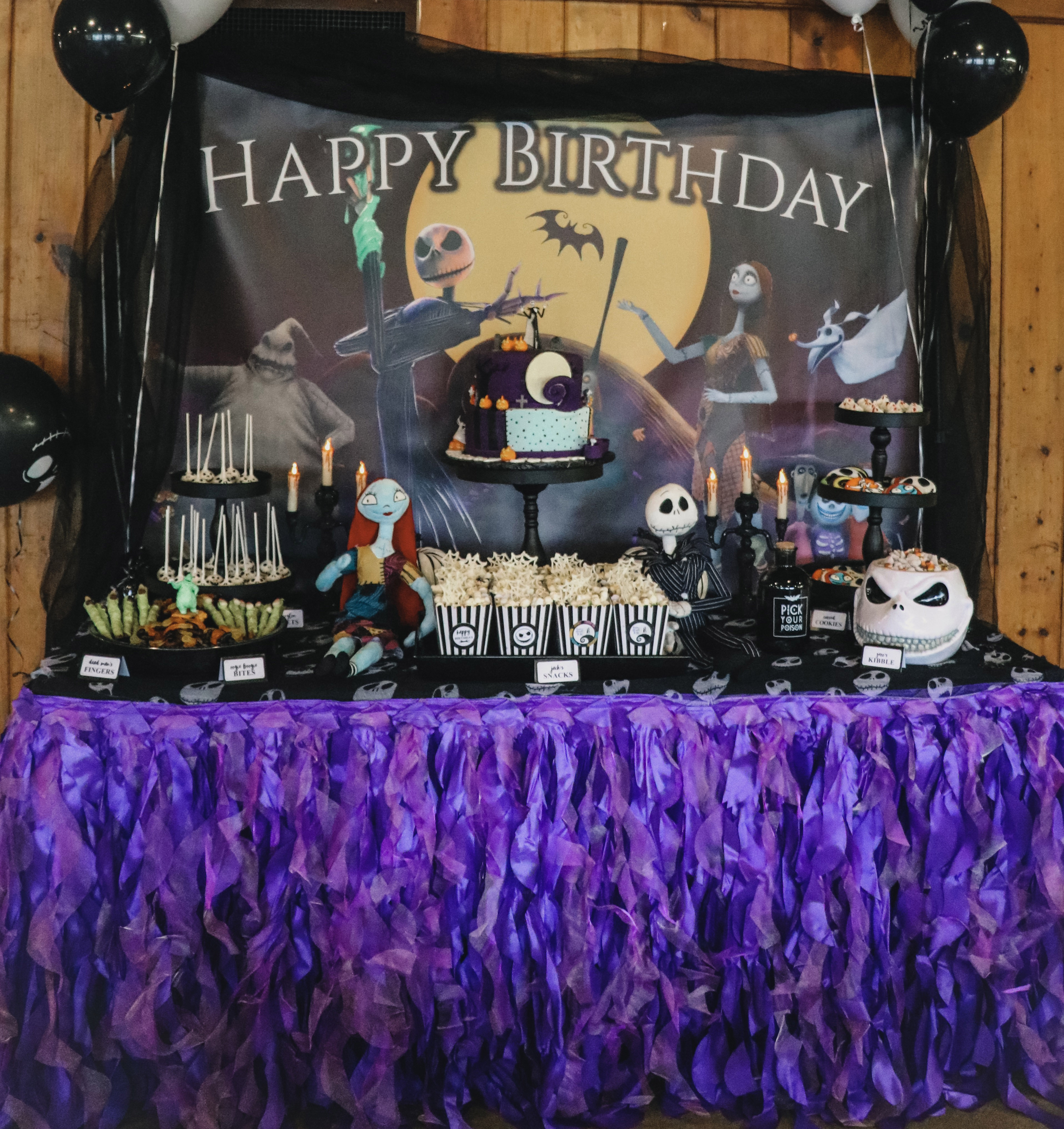 nightmare before christmas happy birthday