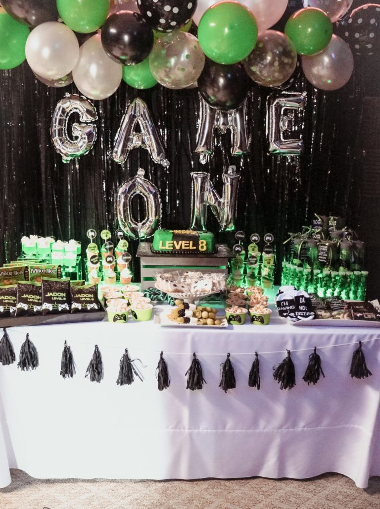 How To Throw An Epic Video Game Birthday Party