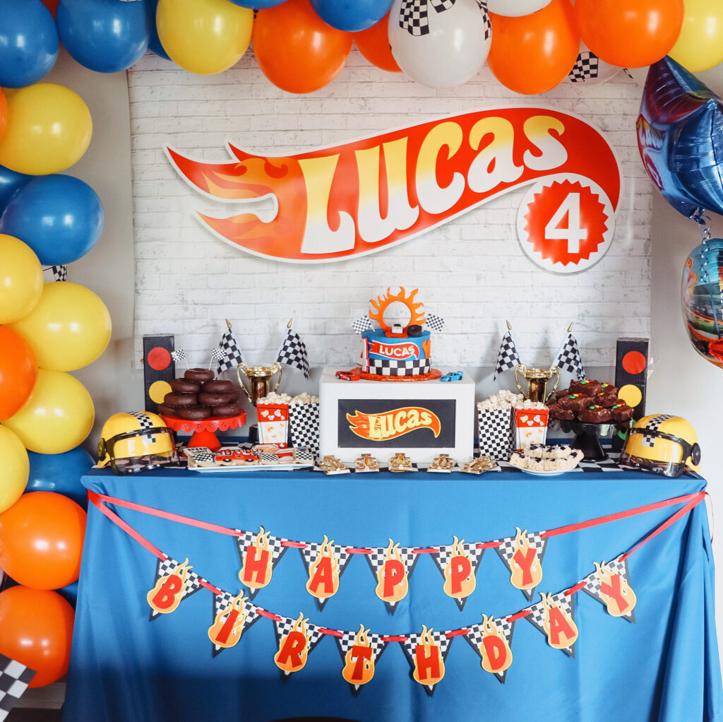 Hot Wheels Birthday Party At Home While Social Distancing