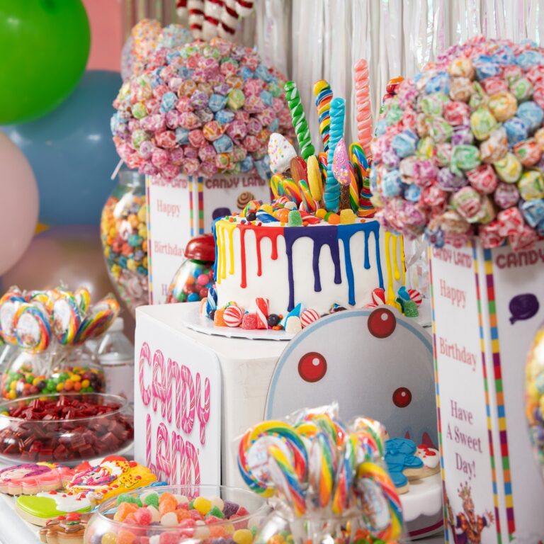 Candy Land Birthday Party With Candy Bar